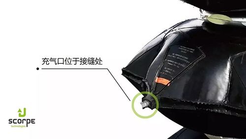 Octagonal structure Spherical lifting air cushion Kevlar and rubber composite material