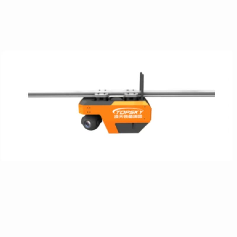 Portable Track Inspection Robot with Radar Technology 1000m Wire Control Distance and 6hrs Battery Time for Mining Safety