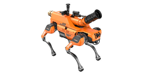 многофункциональный IP67 уровень защиты четырехногий пожарный интеллектуальный робот-собака