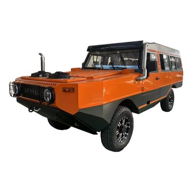 Высокомощное амфибийное транспортное средство большой мощности с высокой проходимостью во время движения