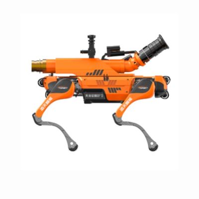 Пожарный четвероногий робот-собака для полиции и военных