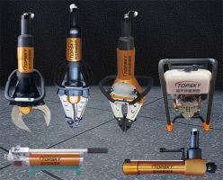 Осевой интерфейс с плоской головкой; функции включают расширение, разрыв, выдавливание. Набор инструментов для демонтажа (Версия 2.0)